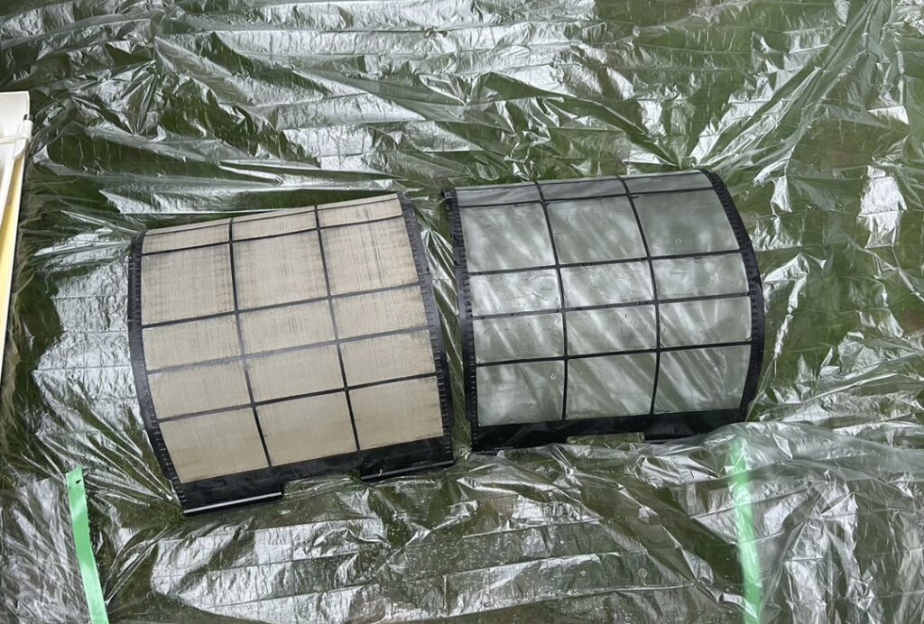 年末前にエアコン掃除！